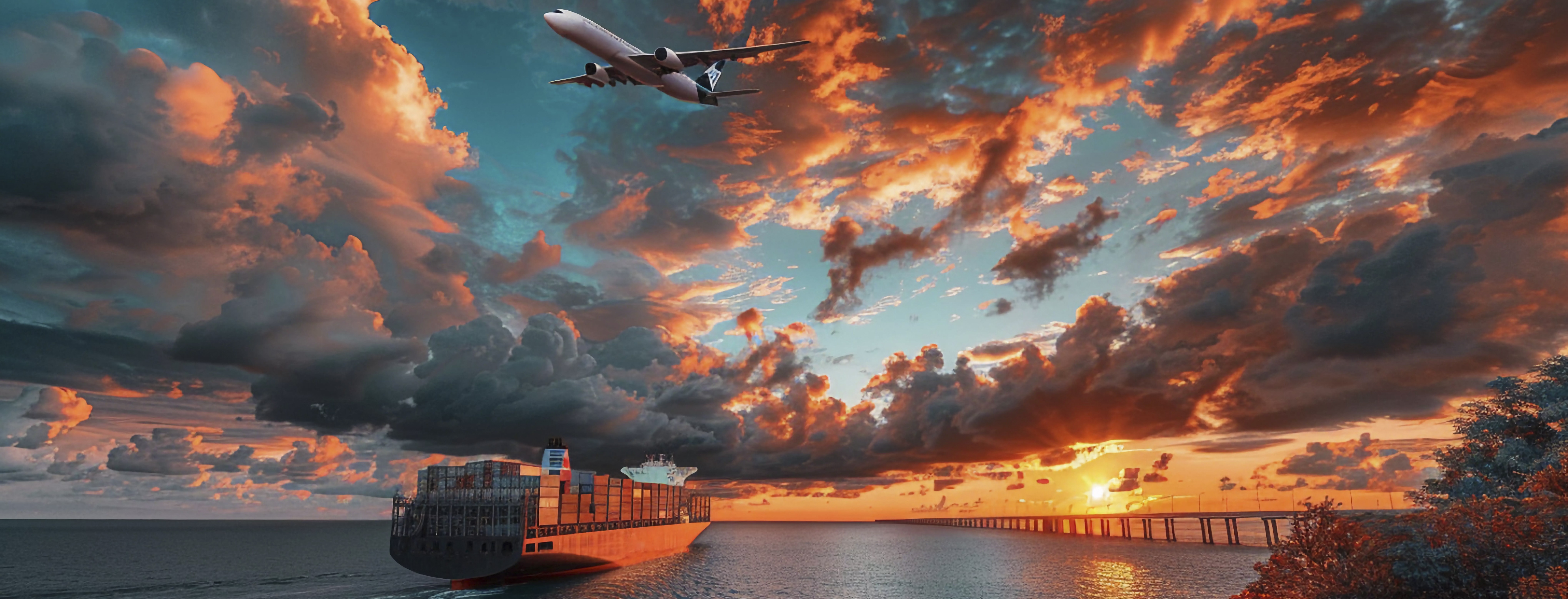 Carga aérea y marítima